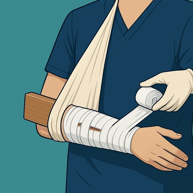 جان مصدومان را با این روش ها نجات دهید/ کمک‌های اولیه «شکستگی» در شرایط جنگی و بحران/ آتل‌بندی به روش صحیح و ساده