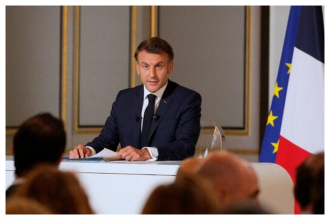 مکرون: در جنگ خاورمیانه درگیر نمی‌شویم