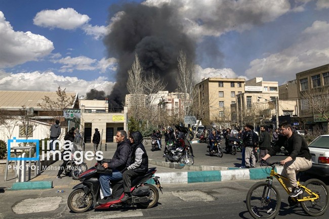 شنیده شدن صدای چند انفجار در تهران