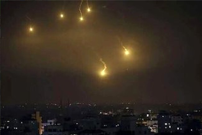  حملات هوایی آمریکا و اسرائیل به غرب تهران+فیلم