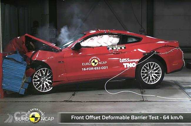 Ford Mustang 2017 Euro NCAP Test