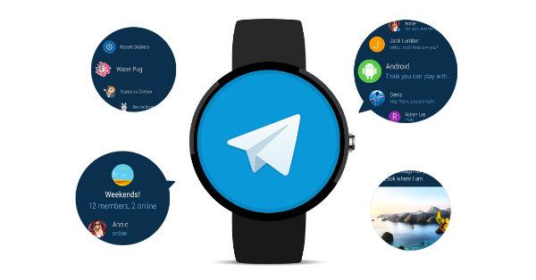 پیام رسان تلگرام برای Android Wear 2.0 منتشر شد