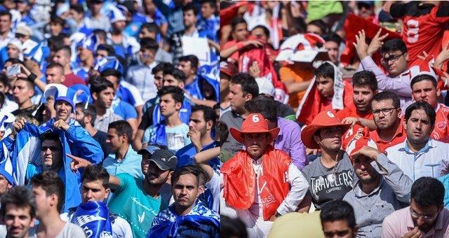 ورود هواداران استقلال و پرسپولیس به ورزشگاه آزادی + عکس