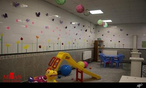 افتتاح پارک بازی کودک در سالن ملاقات اداره زندان مرکزی اردبیل