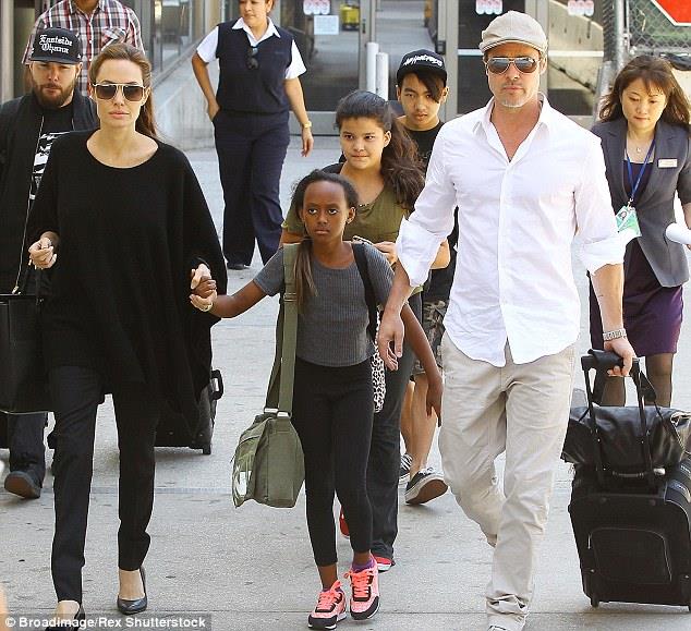   Angelina Jolie, Brad Pitt and children - family facts 