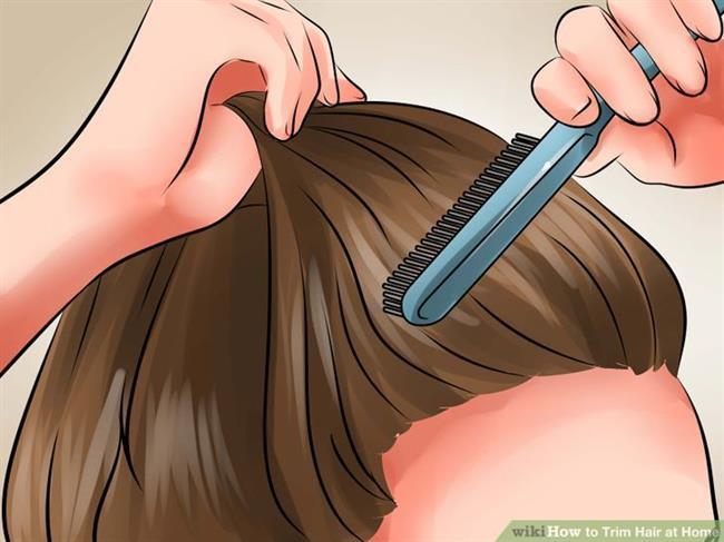اصلاح مو در خانه
