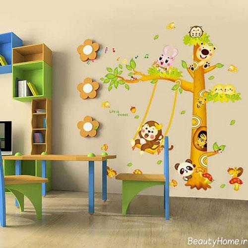 دکوراسیون مهد کودک با انواع طراحی زیبا و دوست داشتنی برای کودکان