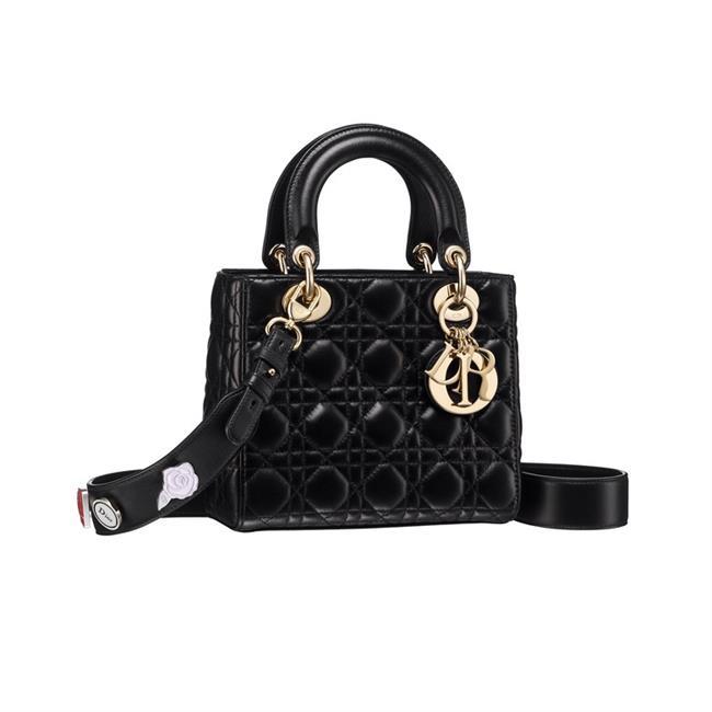 Lady Dior Small With Lucky Badges