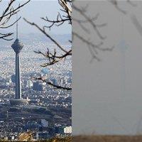 نمودار/آسمان تهران خاکستری شد