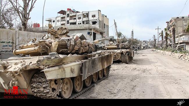 پیشروی گسترده ارتش سوریه در دیرالزور