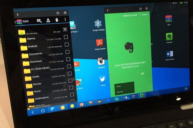سیستم عامل Remix گوشی هوشمند شما را به لپ تاپ تبدیل می‌کند