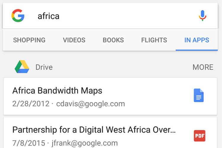 گوگل امکان جستجو در بین فایل های گوگل درایو را در اندروید فراهم کرد