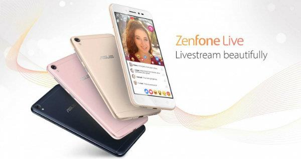 موبایل ایسوس Zenfone Live معرفی شد؛ میان رده متمرکز بر دوربین