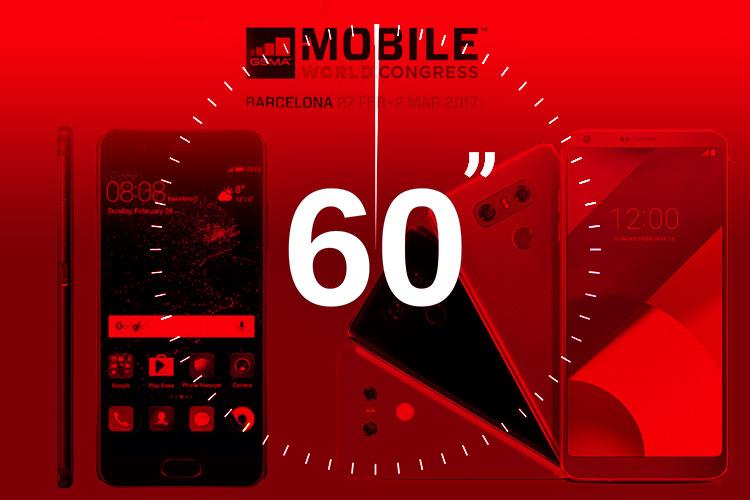60 ثانیه: از معرفی ال جی جی 6 تا معرفی هواوی پی 10 در نمایشگاه MWC 2017