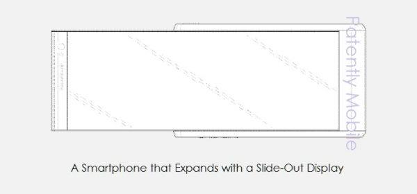 پتنت جدید سامسونگ موبایلی مجهز به نمایشگر کشویی را نشان می دهد