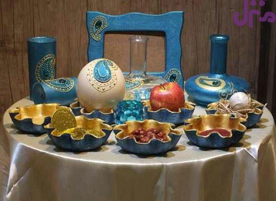 ایده‌هایی برای چیدمان سفره هفت‌سین (قبل از نوروز)