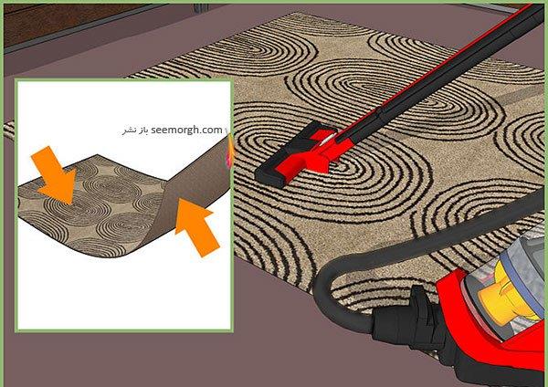 چگونه قالیچه‌ها را با مواد طبیعی تمیز کنیم؟