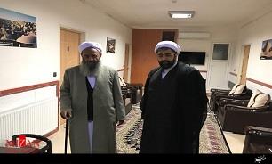 نشست صمیمانه دادستان زاهدان با امام جمعه اهل سنت زاهداننن 