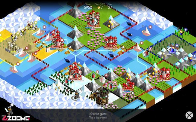 بازی The Battle of Polytopia Zoomg