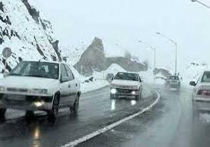 بارش برف و باران و ترافیک صبحگاهی در راه‌های کشور