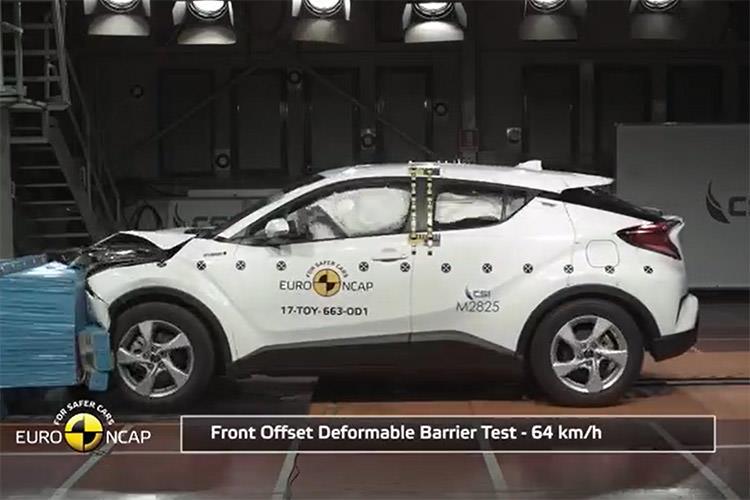 تویوتا C-HR چگونه 5 ستاره از EURONCAP گرفت؟