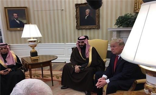 محمدبن سلمان با ترامپ دیدار کرد