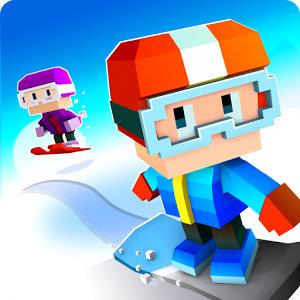 Blocky Snowboarding