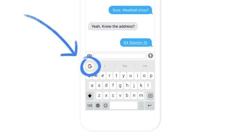 کیبورد Gboard و گزینه های جدید تاچ 3 بعدی به اپلیکیشن گوگل در iOS اضافه شدند