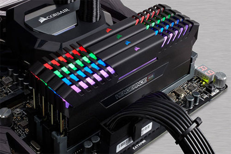 corsair از رم Vengeance RGB DDR4 رونمایی کرد