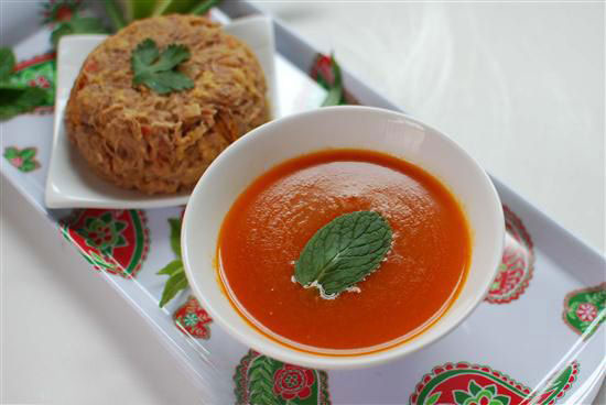 طرز تهیه آبگوشت کرمانشاهی(با گوجه سبز)