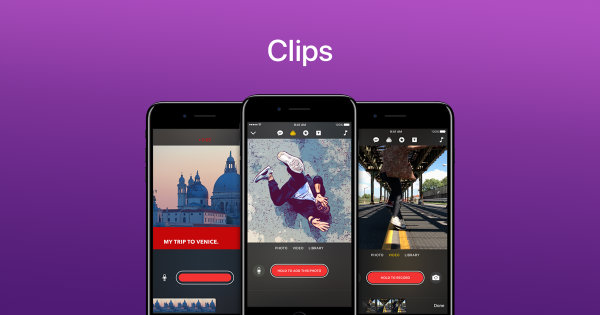 معرفی اپلیکیشن Clips؛ ساخت ویدیو کلیپ به سبک و سیاق اپل