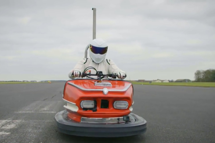رکورد سرعت 160 کیلومتر بر ساعت ماشین شهر بازی توسط استیگ