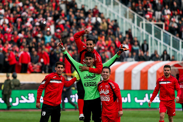 جشن قهرمانی پرسپولیس در بازی با پدیده انجام می‌شود