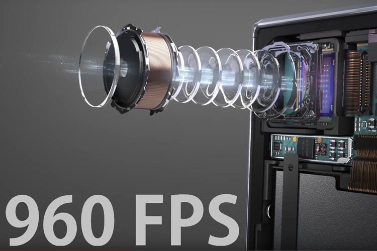 آشنایی با سنسور دوربین سونی با توانایی فیلمبرداری با نرخ 960 فریم بر ثانیه