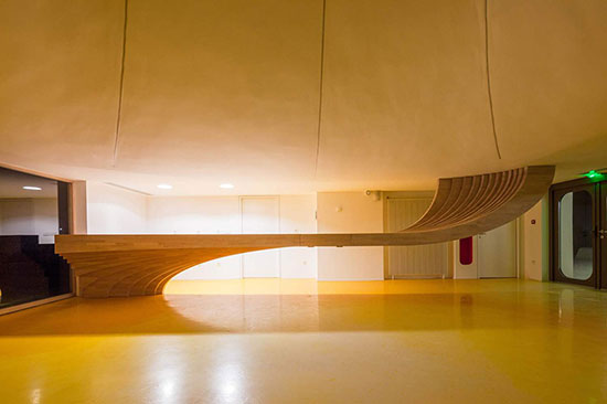 معماری و طراحی داخلی باشگاه تنیس استراسبورگ، فرانسه