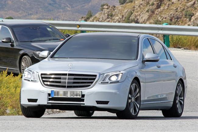 spy shot mercedes S class