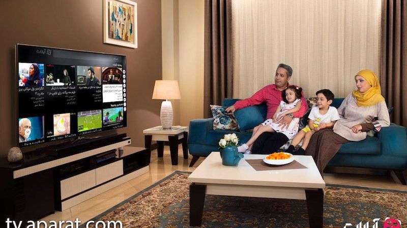 سرویس جدید آپارات برای تماشای ویدیو در تلویزیون های هوشمند