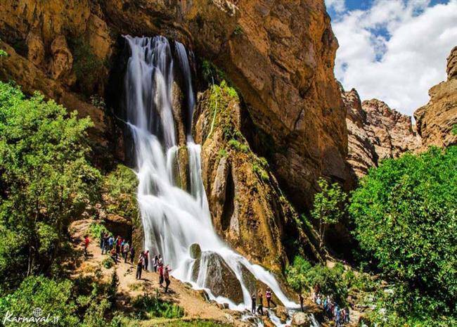 آبشار آب سفید الیگودرز