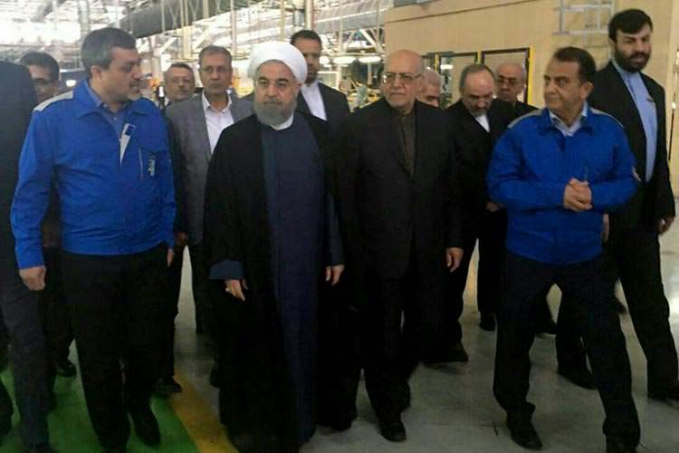 روحانی: با صادرات پژو 2008 اولین بار است که وارد رقابت جهانی صنعت خودرو می‌شویم