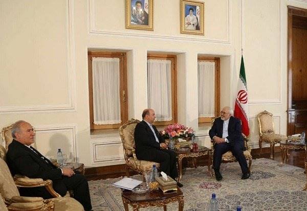دیدار ظریف با دبیرکل مجمع مجالس آسیایی