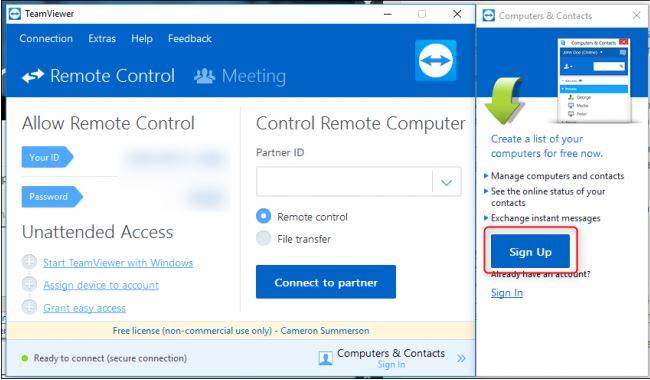 How to Set Up TeamViewer