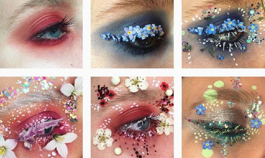 «چشم های گلخانه ای»؛ پروژه آرایشگری هنرمند 21 ساله انگلیسی