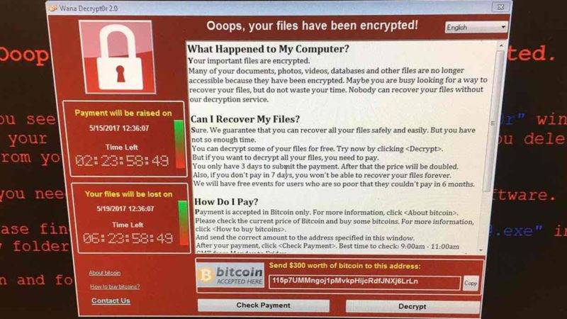 هک گسترده باج افزار WannaCry در سراسر جهان؛ شرایط اضطراری بیمارستان های انگلیس