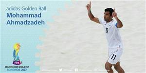 احمدزاده: افتخار توپ طلا برای ایران است