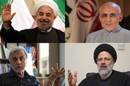 4 نامزد ریاست جمهوری کجا رأی دادند و چه گفتند؟