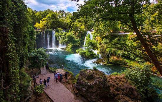 آبشارهای دودن، طبیعت گردی در آنتالیا