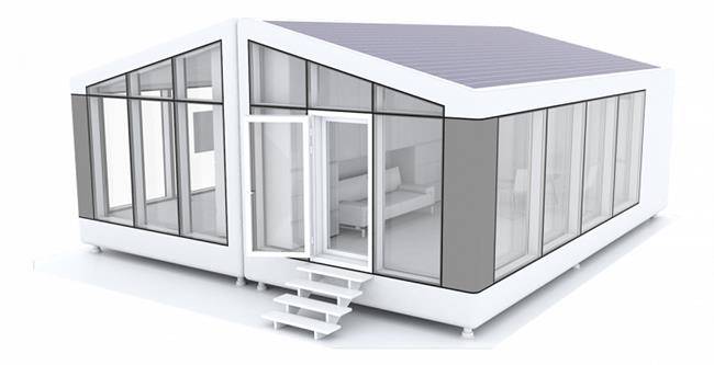 3D printed house- 3d view