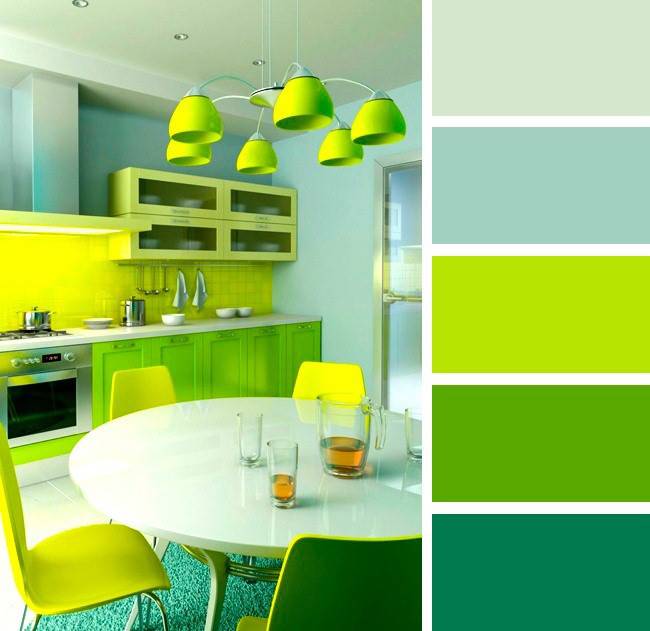 20 ترکیب رنگ فوق العاده برای آشپزخانه