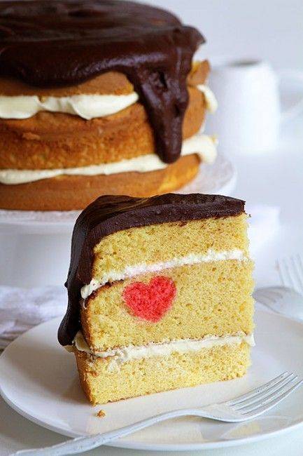 کیک ولنتاین (قلب)