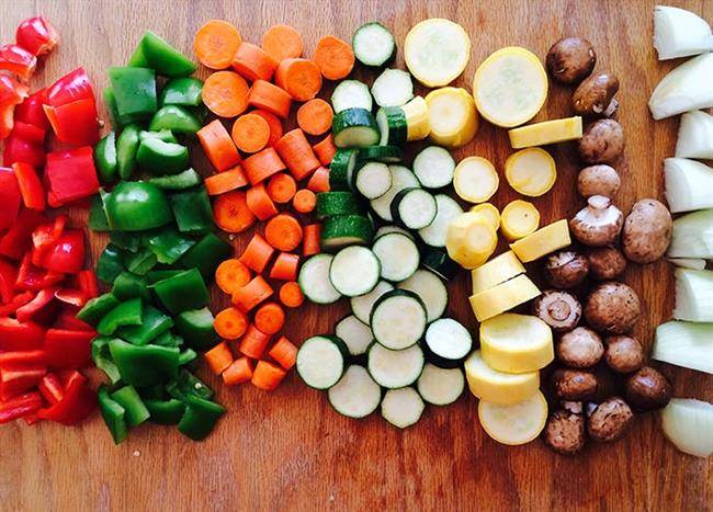 اصول پخت سبزیجات